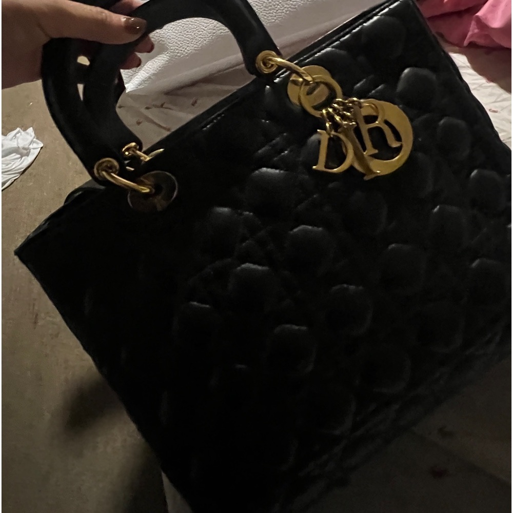 DIOR Handbags Lady Dior Large